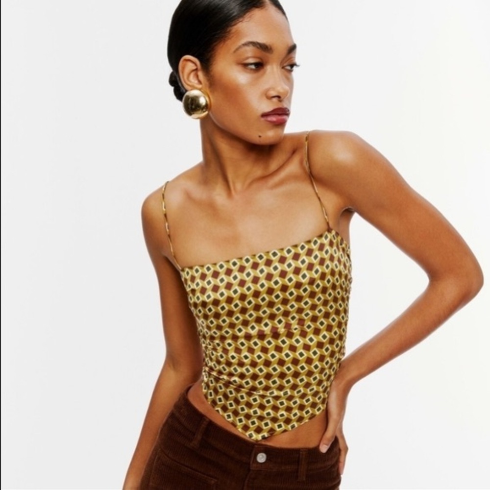 reformation gruyere top size 2